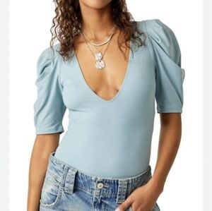 Free People Va Va Voop Bodysuit